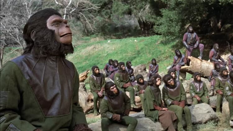 Battle for the Planet of the Apes Poster