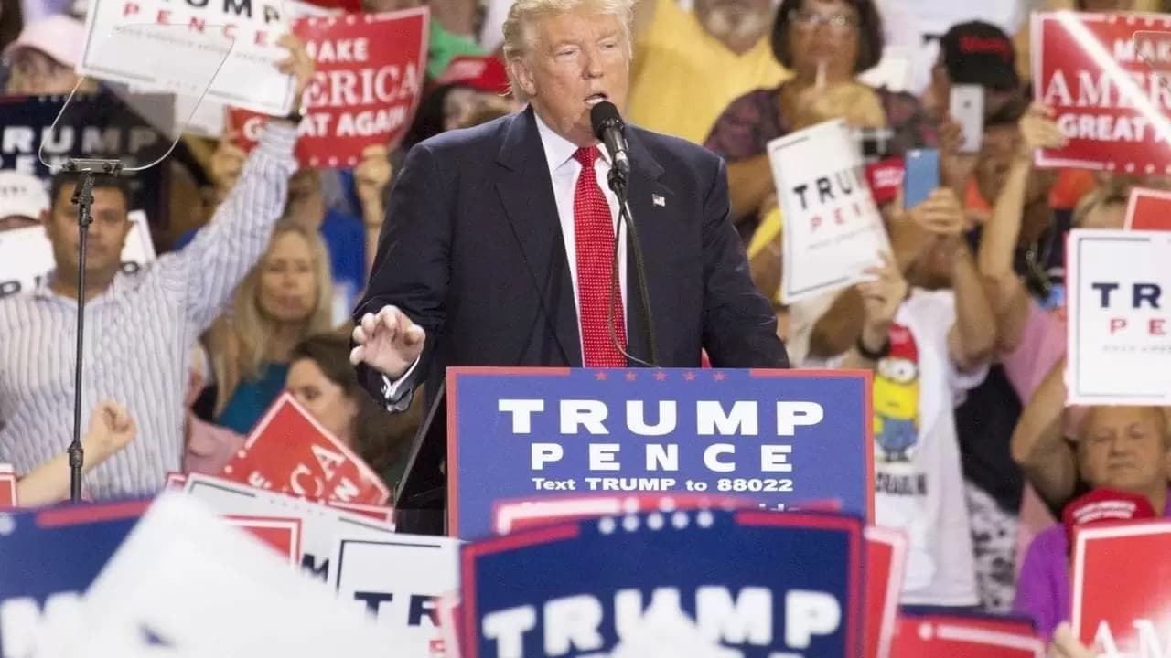 Trumped: Inside the Greatest Political Upset of All Time Backdrop