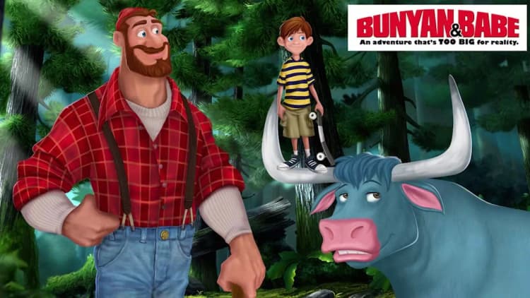 Bunyan and Babe Poster