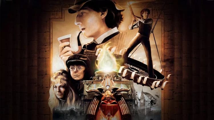 Young Sherlock Holmes Poster