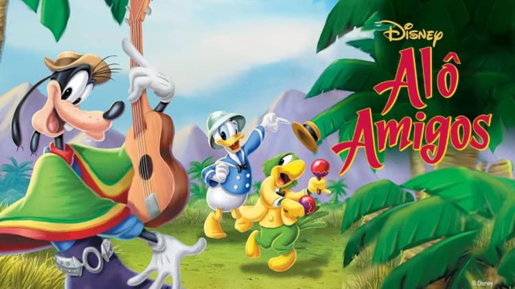 Saludos Amigos Poster