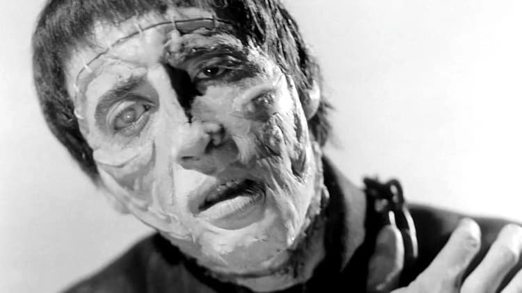 The Curse of Frankenstein Poster