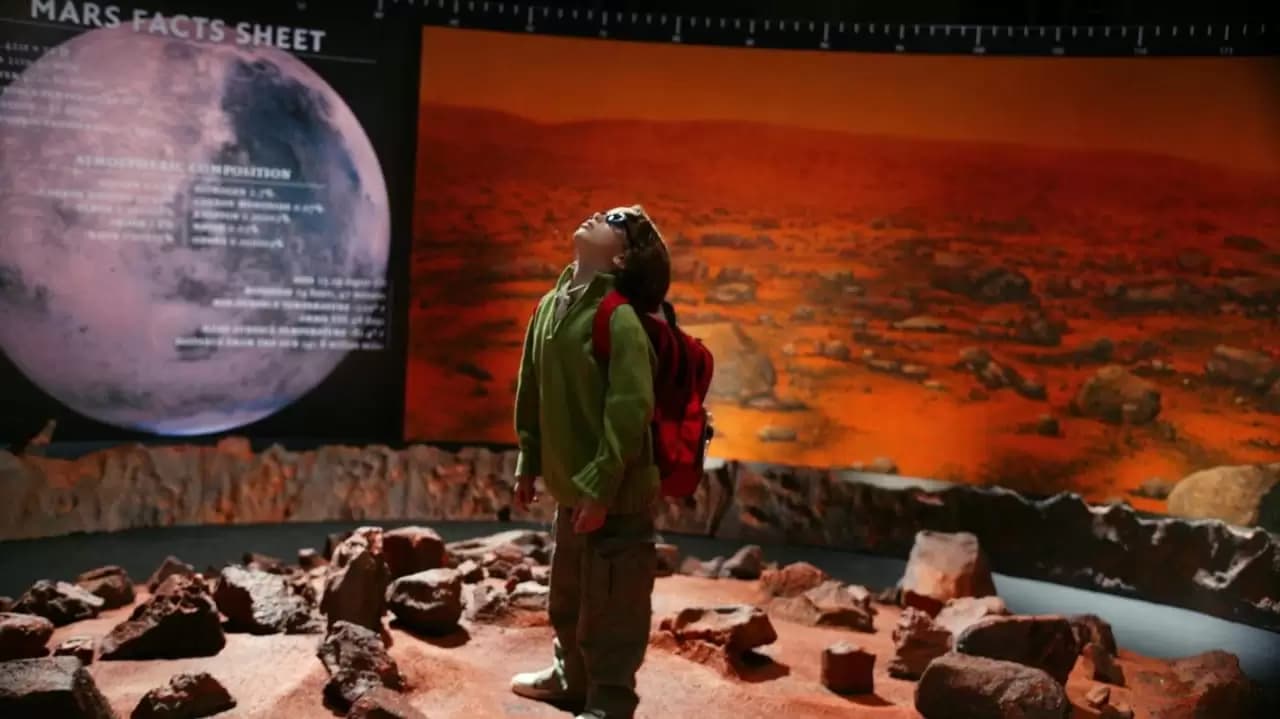 Martian Child Backdrop