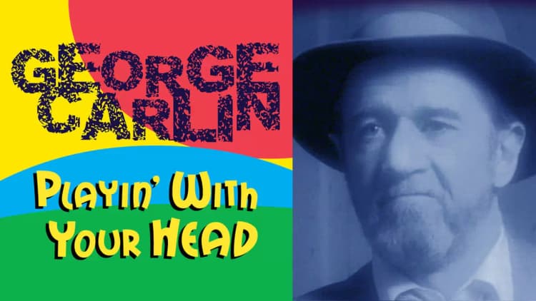 George Carlin: Playin' with Your Head Poster