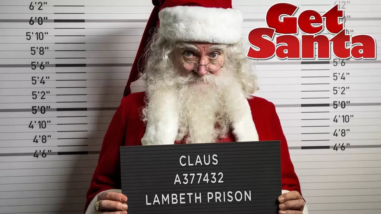 Get Santa Backdrop