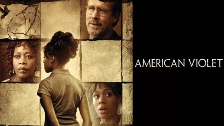 American Violet Poster