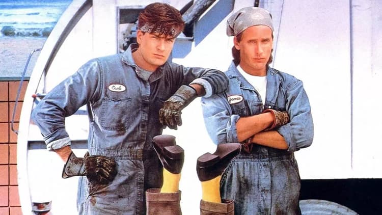 Men at Work Poster