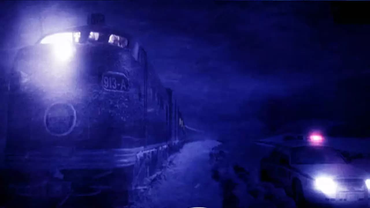 Night Train Backdrop