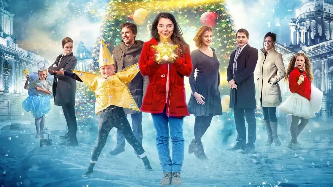 A Christmas Star Backdrop
