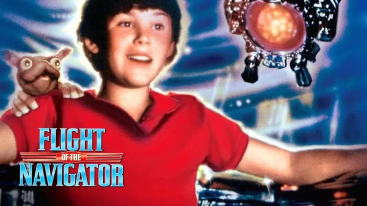 Flight of the Navigator Poster