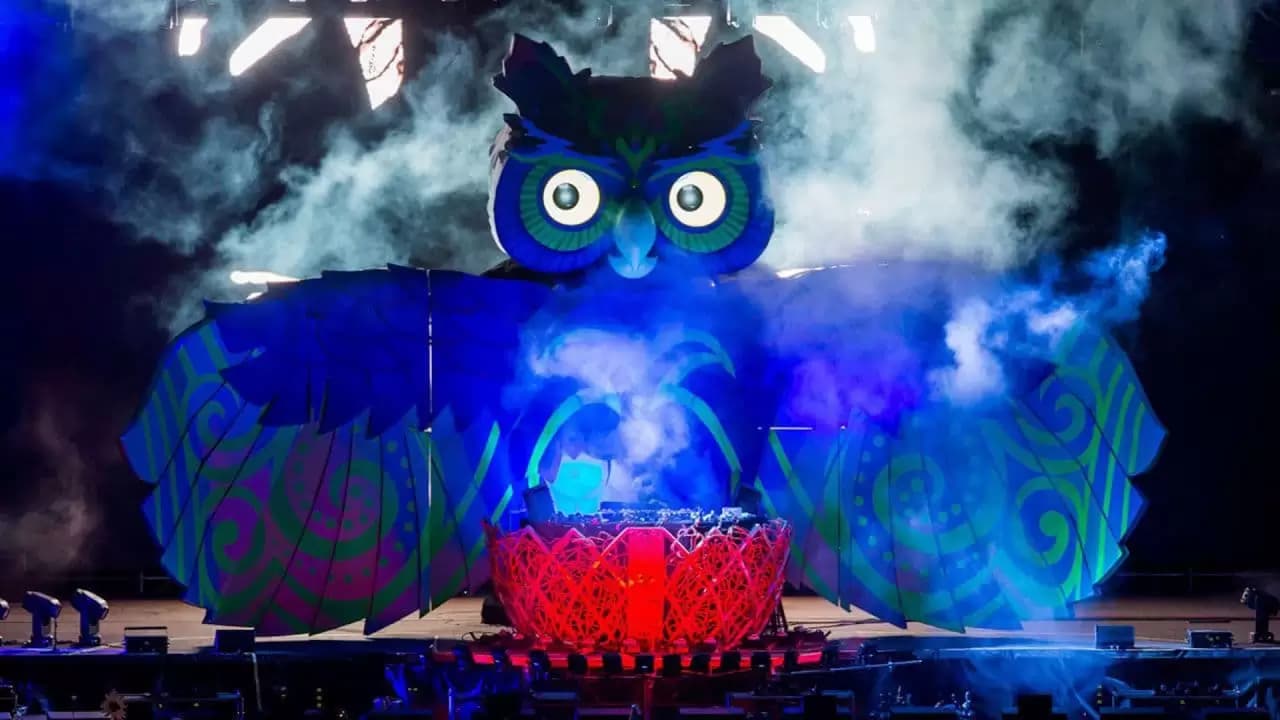 Under the Electric Sky Backdrop