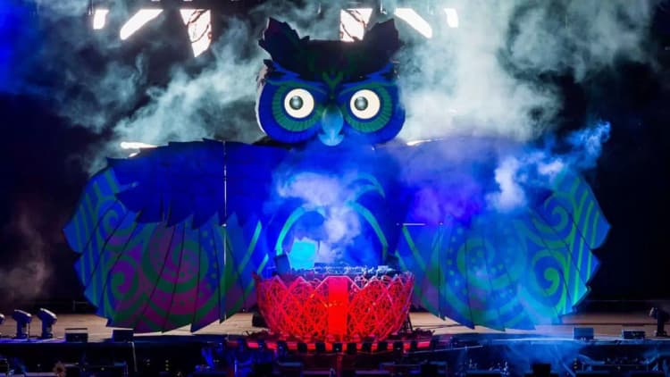 Under the Electric Sky Poster