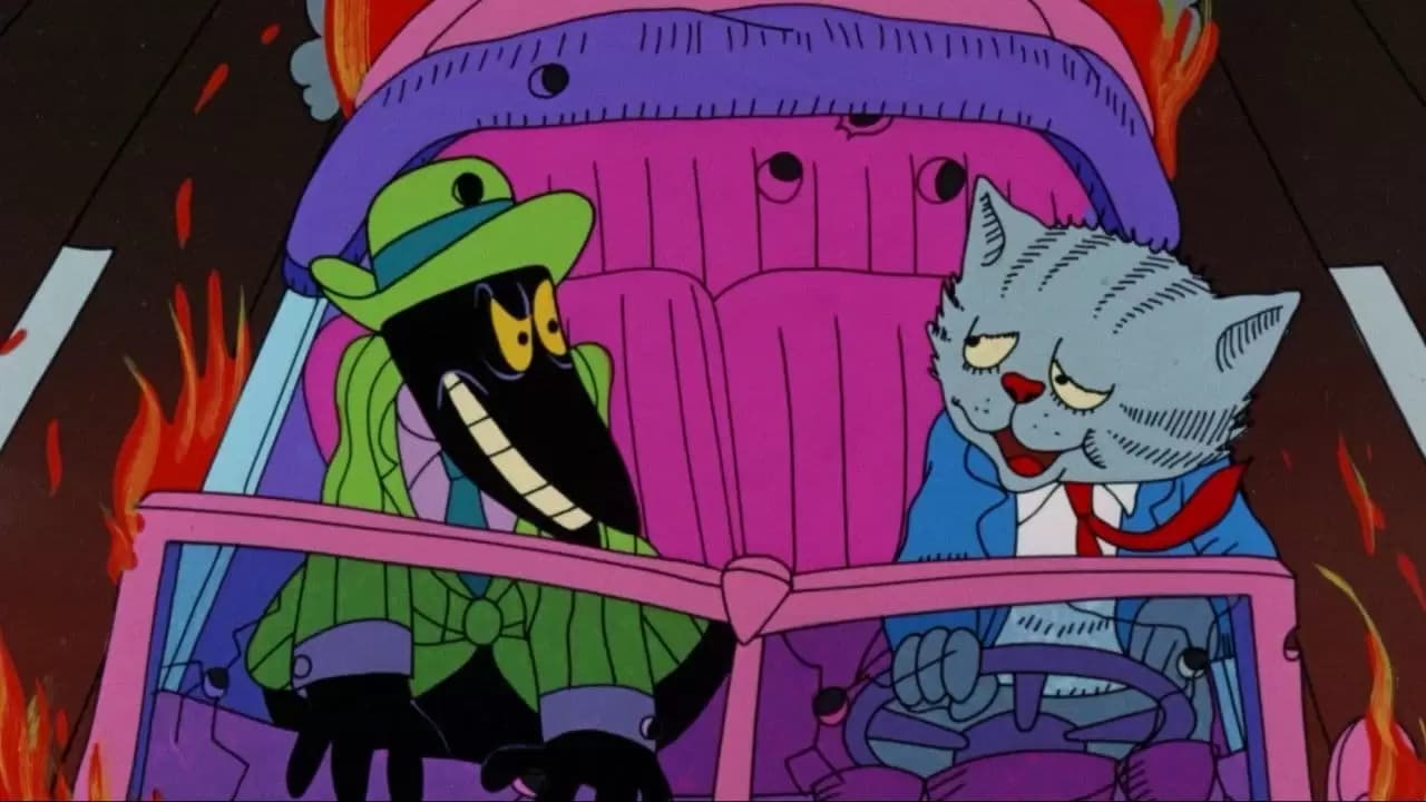 Fritz the Cat Backdrop