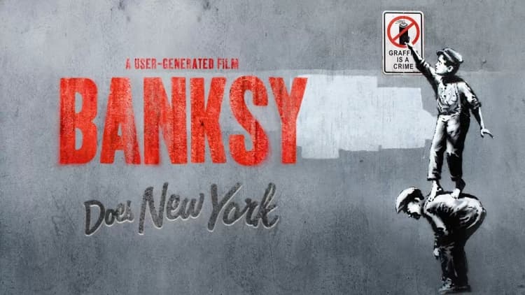 Banksy Does New York Poster