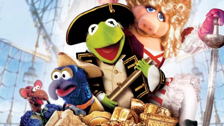 Muppet Treasure Island Poster