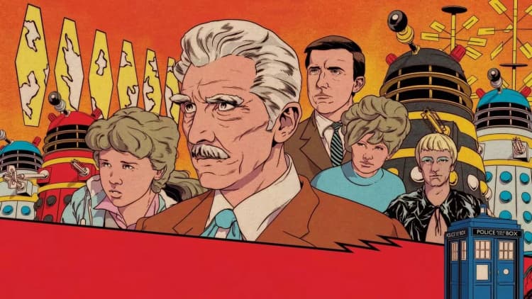 Dr. Who and the Daleks Poster
