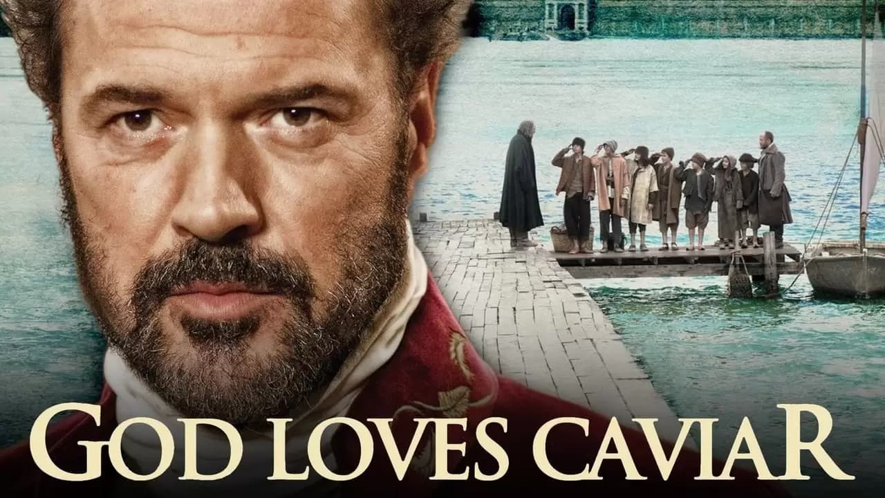 God Loves Caviar Backdrop