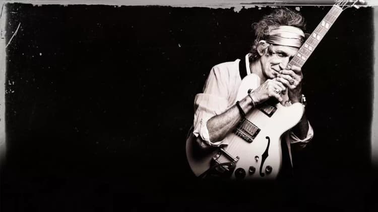 Keith Richards: Under the Influence Poster