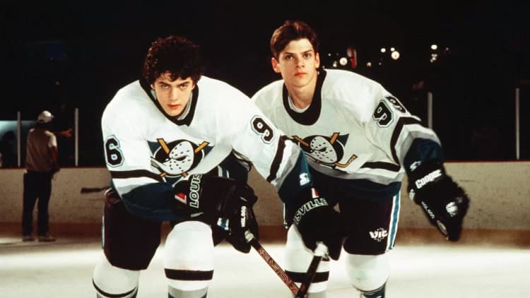 D3: The Mighty Ducks Poster