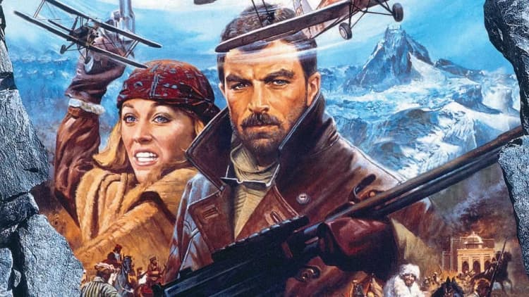 High Road to China Poster