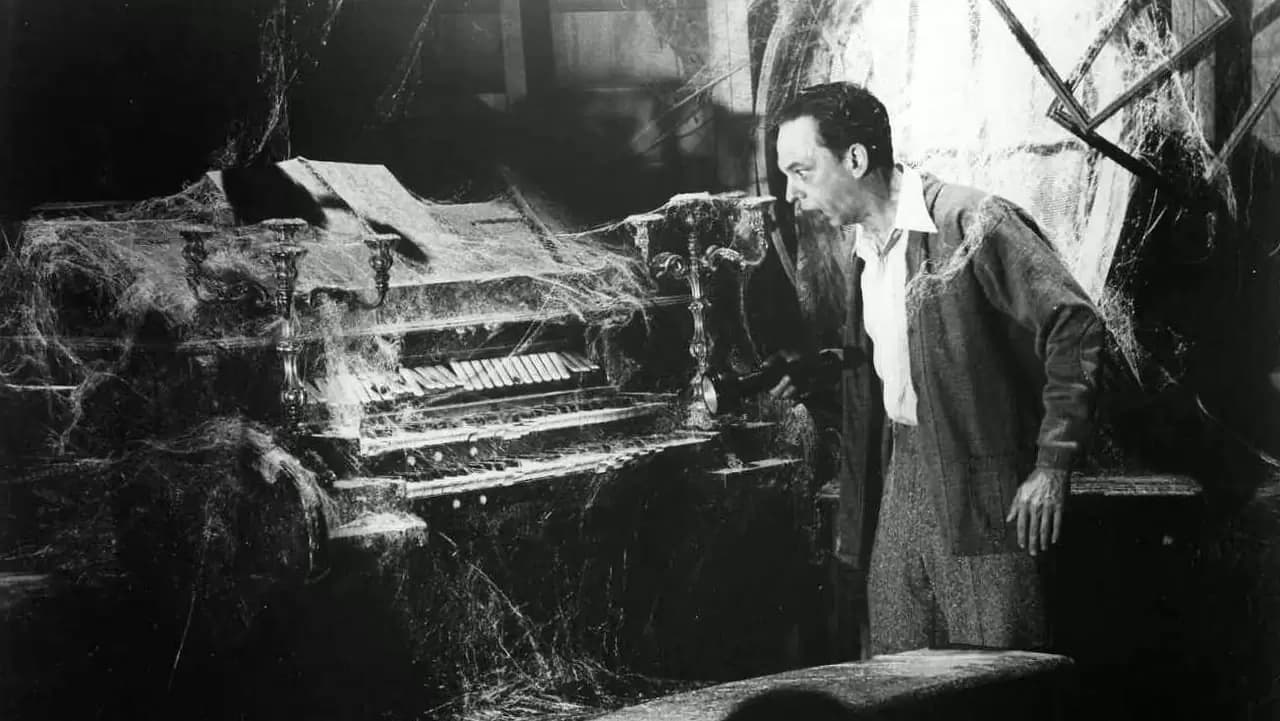 The Ghost and Mr. Chicken Backdrop
