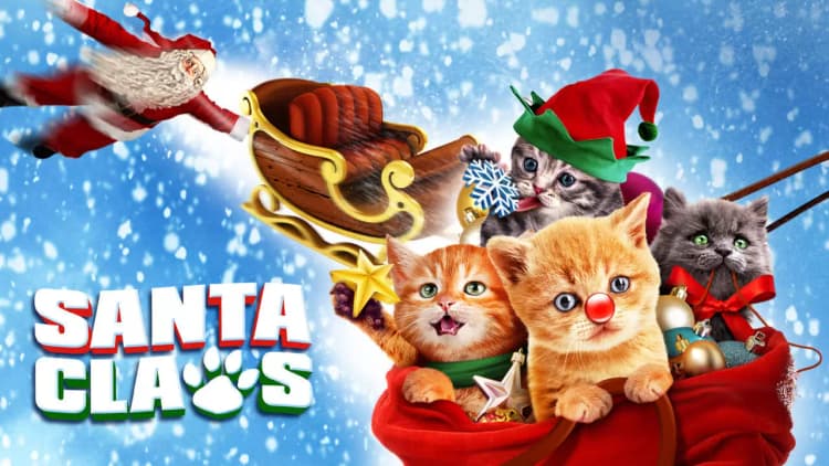 Santa Claws Poster