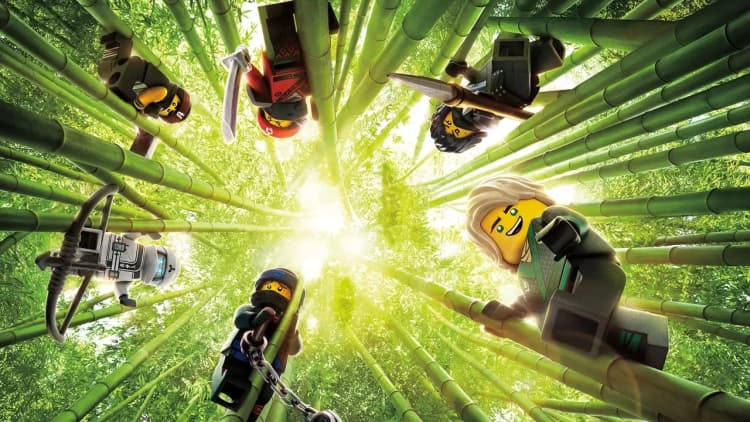 The Lego Ninjago Movie Poster