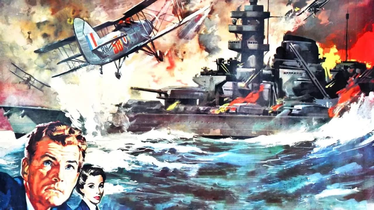 Sink the Bismarck! Backdrop