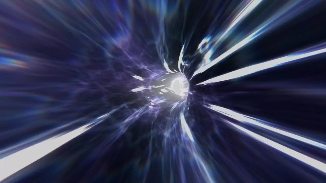 Through the Wormhole Backdrop