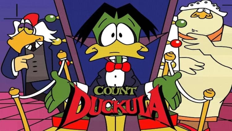 Count Duckula Poster