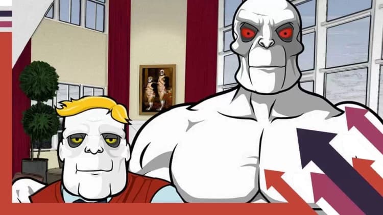 Frisky Dingo Poster