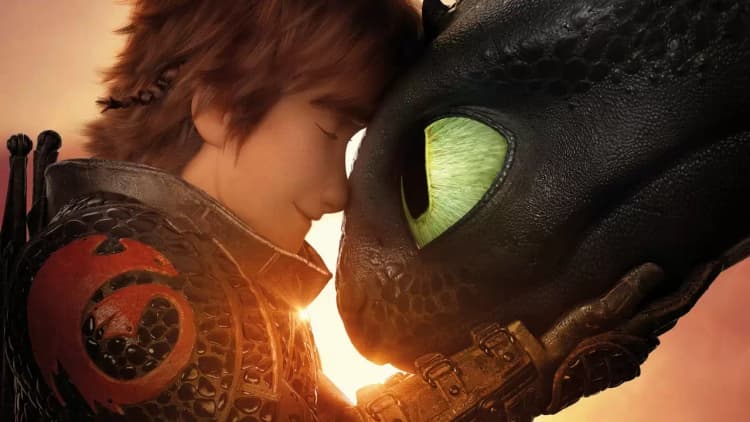 How to Train Your Dragon: The Hidden World Poster