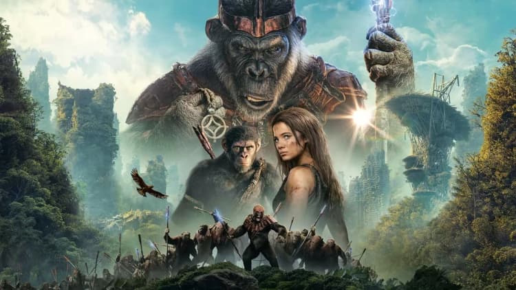 Kingdom of the Planet of the Apes Poster