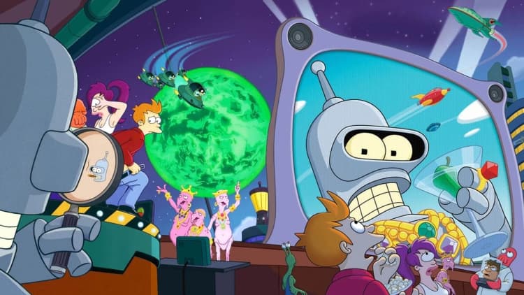 Futurama: Bender's Big Score Poster