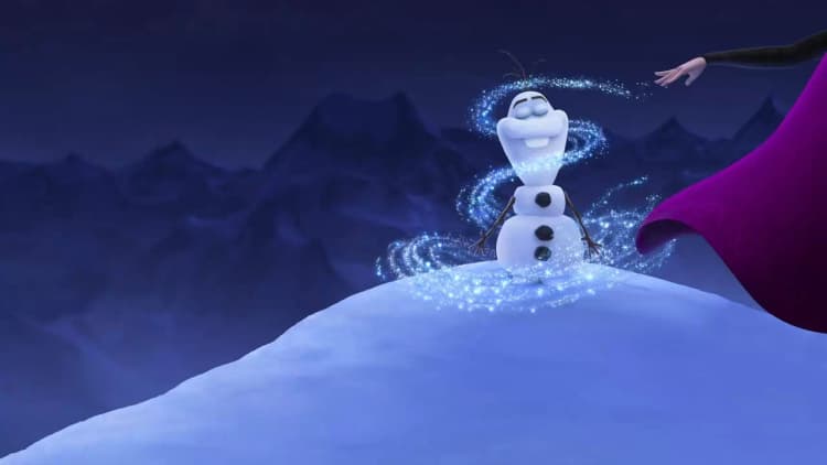 Once Upon a Snowman Poster