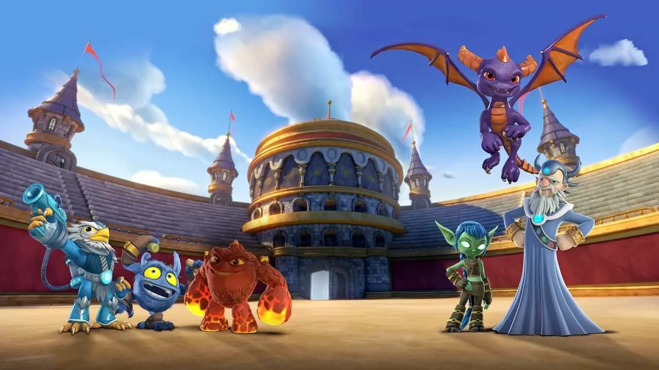 Skylanders Academy Backdrop