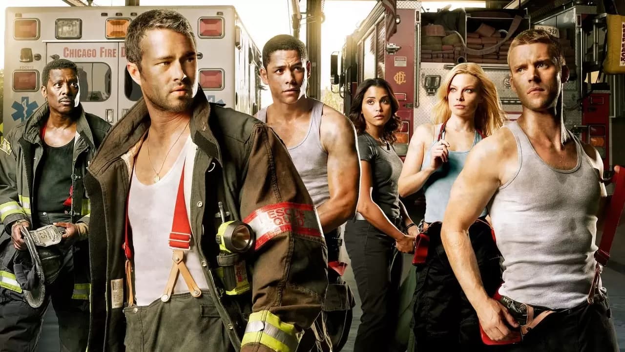 Chicago Fire Backdrop