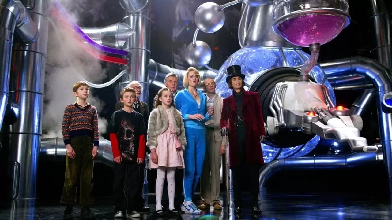 Charlie and the Chocolate Factory Backdrop