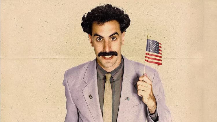 Borat: Cultural Learnings of America for Make Benefit Glorious Nation of Kazakhstan Poster