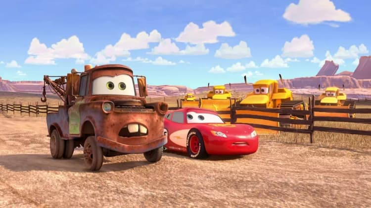 Mater's Tall Tales Poster