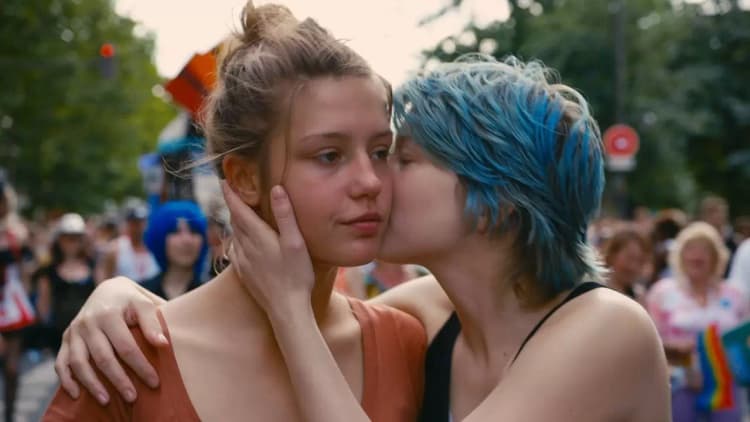 Blue Is the Warmest Colour Poster
