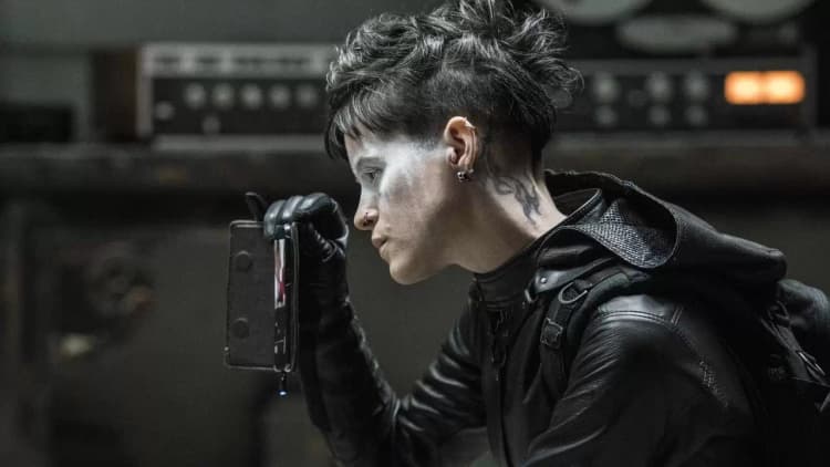 The Girl in the Spider's Web Poster