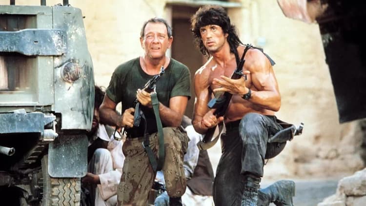 Rambo III Poster
