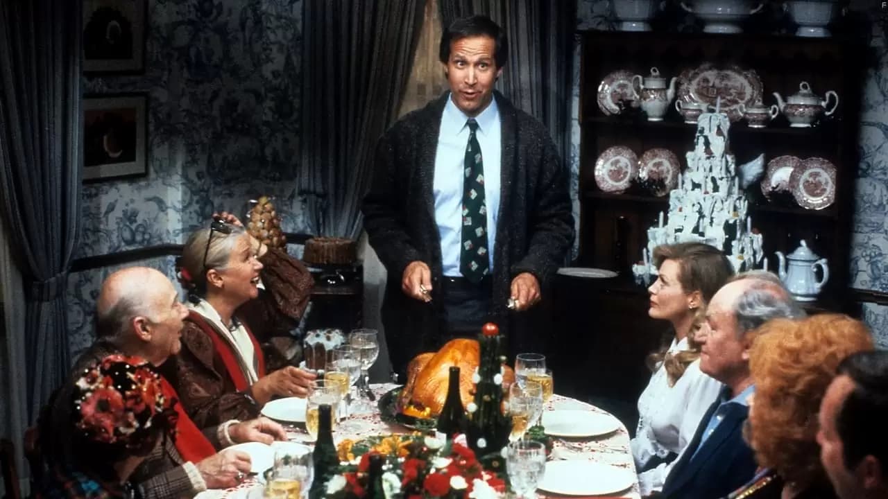 National Lampoon's Christmas Vacation Backdrop