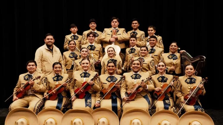 Going Varsity in Mariachi Poster