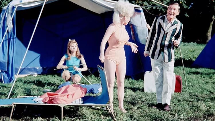 Carry on Camping Poster