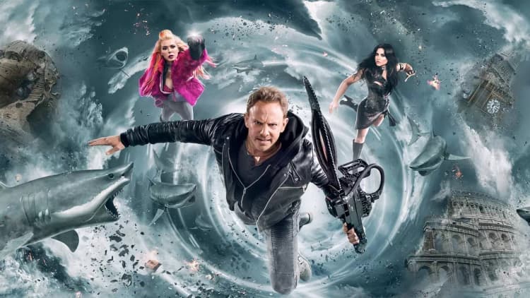 Sharknado 5: Global Swarming Poster