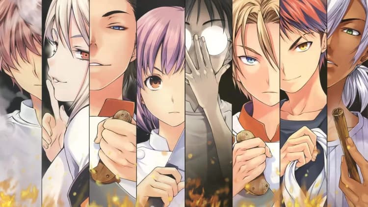 Food Wars Poster
