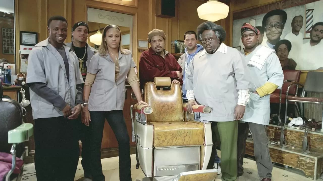 Barbershop Backdrop