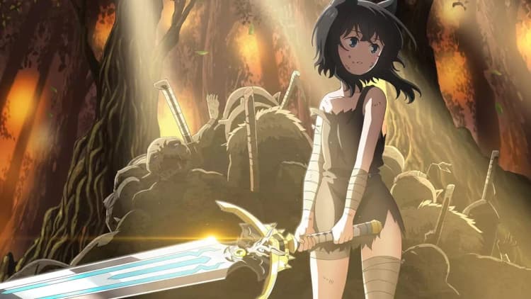 Reincarnated as a Sword Poster
